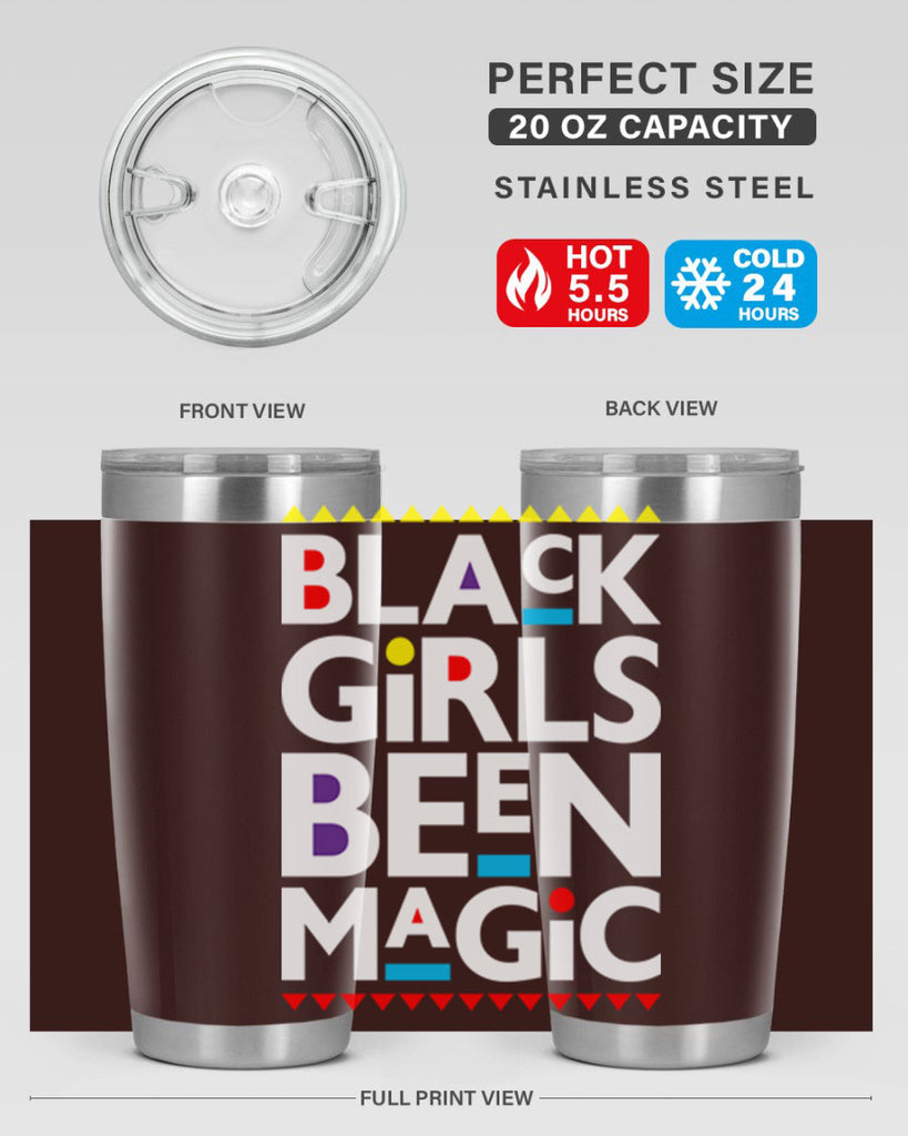black girls been magic 243#- black words phrases- Cotton Tank