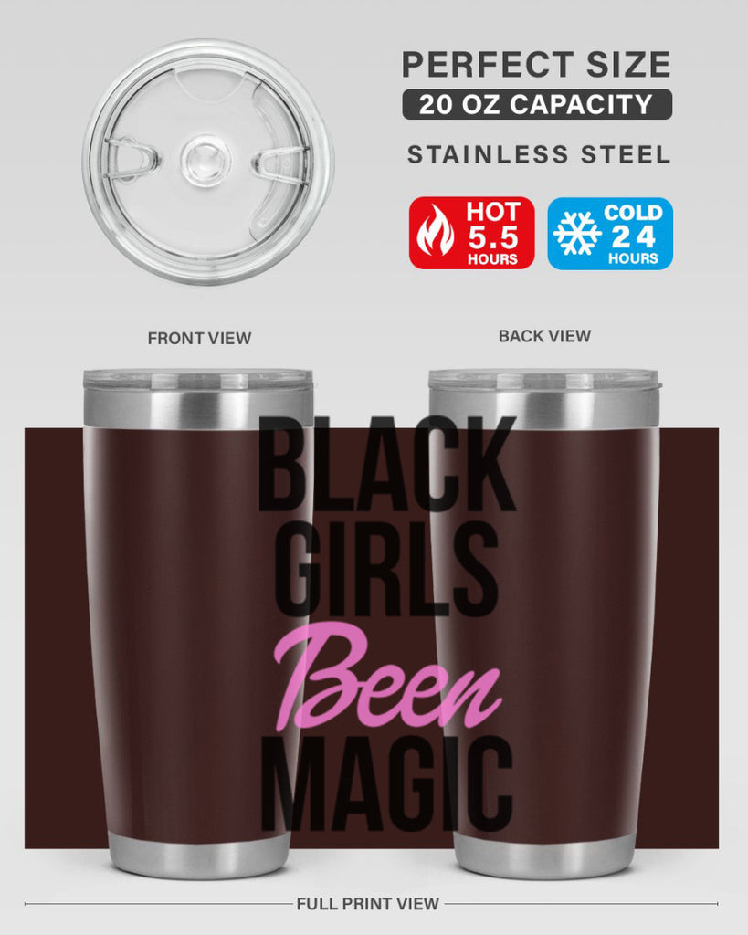 black girls been magic 244#- black words phrases- Cotton Tank