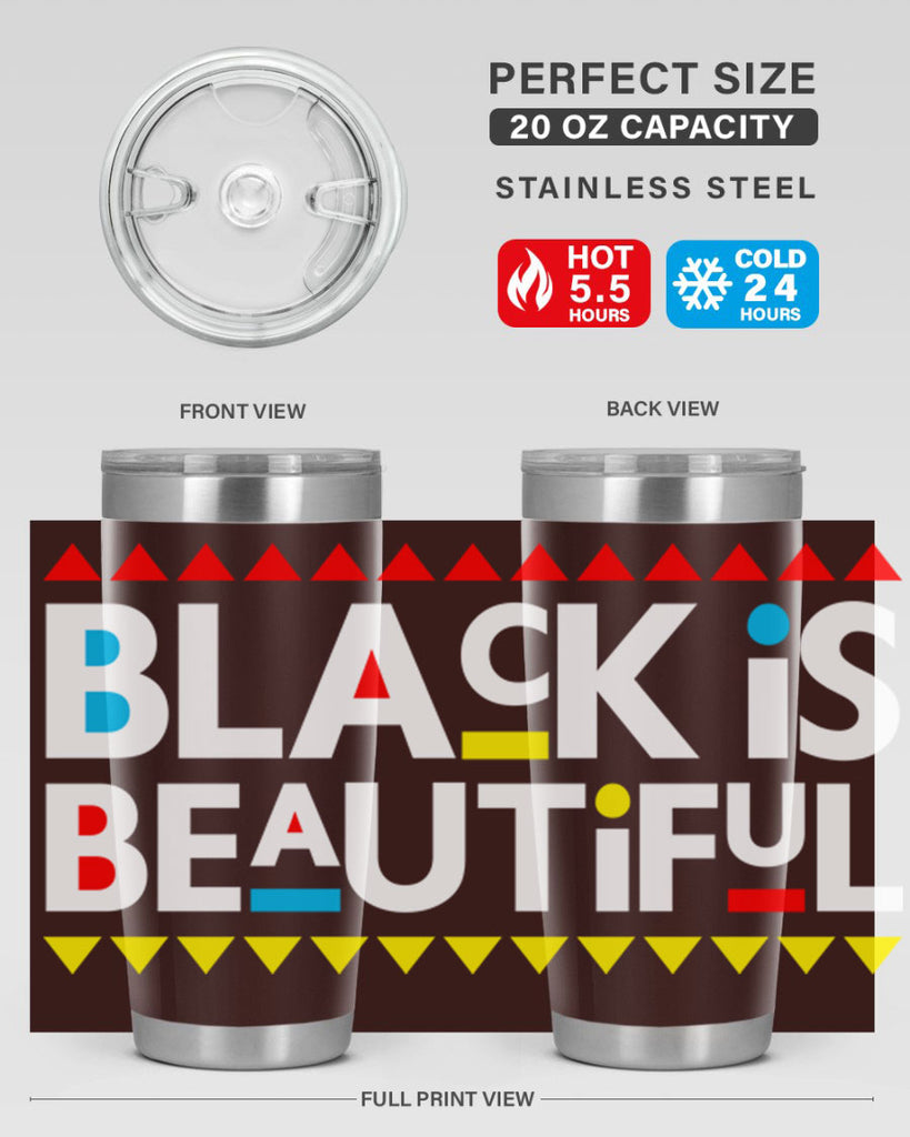 black is beautiful 235#- black words phrases- Cotton Tank