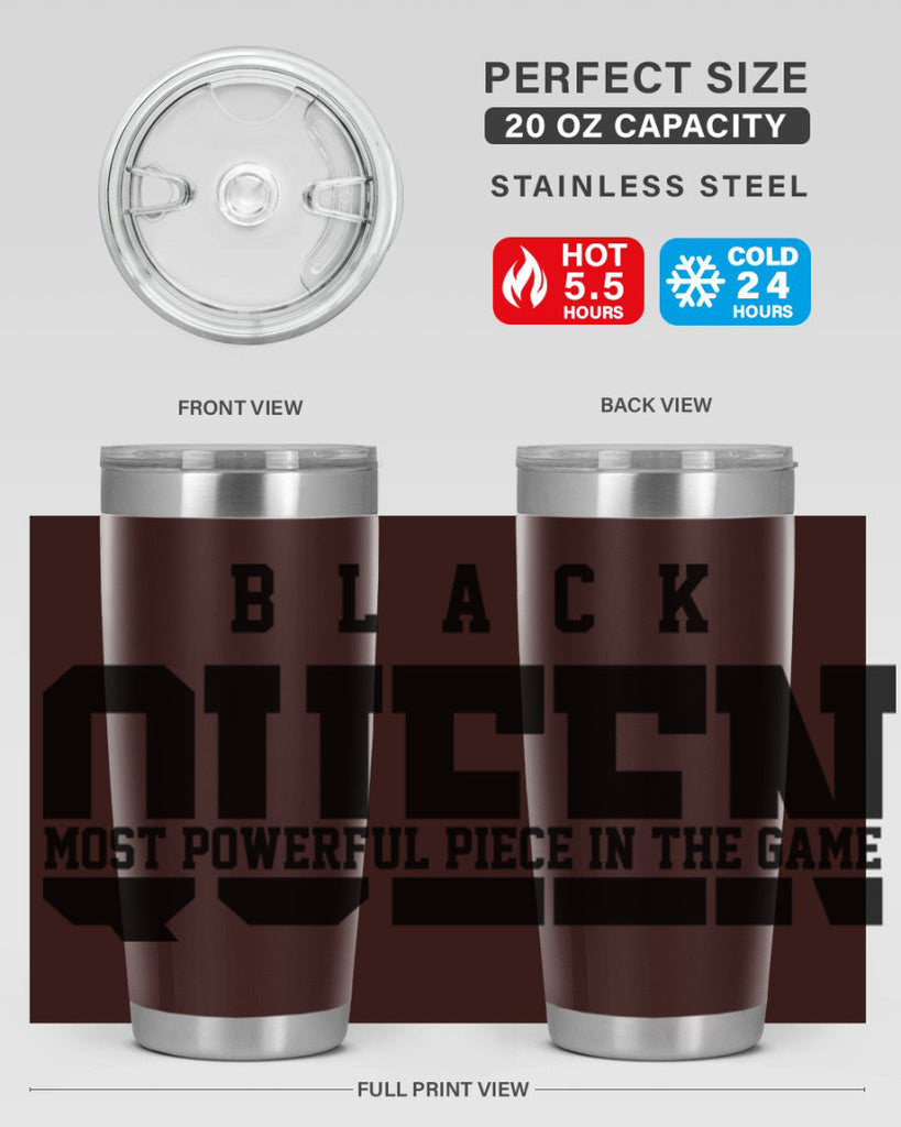 black queen 223#- black words phrases- Cotton Tank