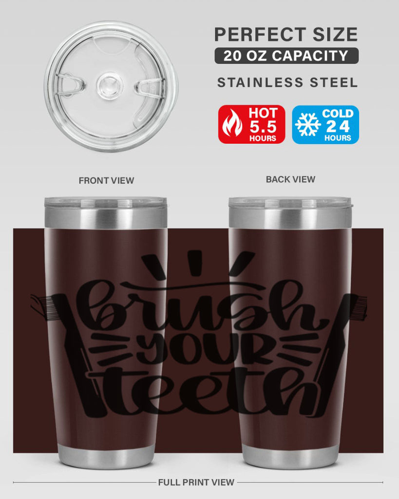 brush your teeth 44#- bathroom- Tumbler