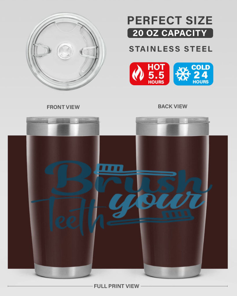 brush your teeth 87#- bathroom- Tumbler