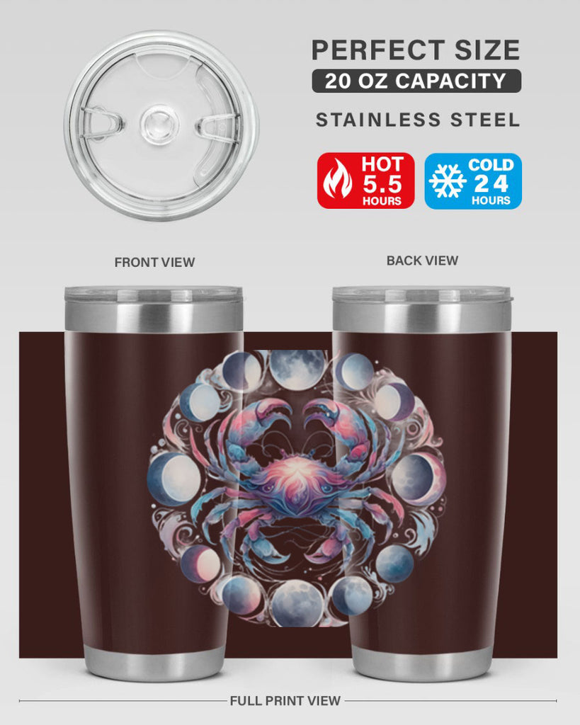 cancer 169#- zodiac- Tumbler