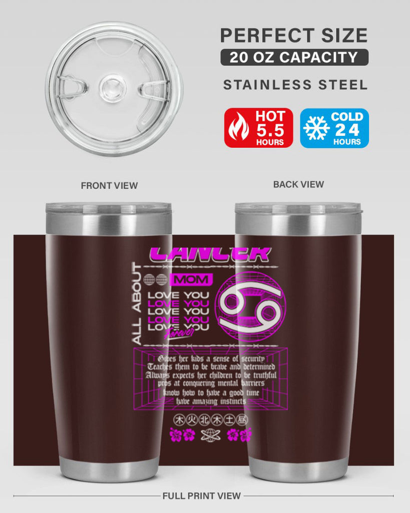 cancer 176#- zodiac- Tumbler