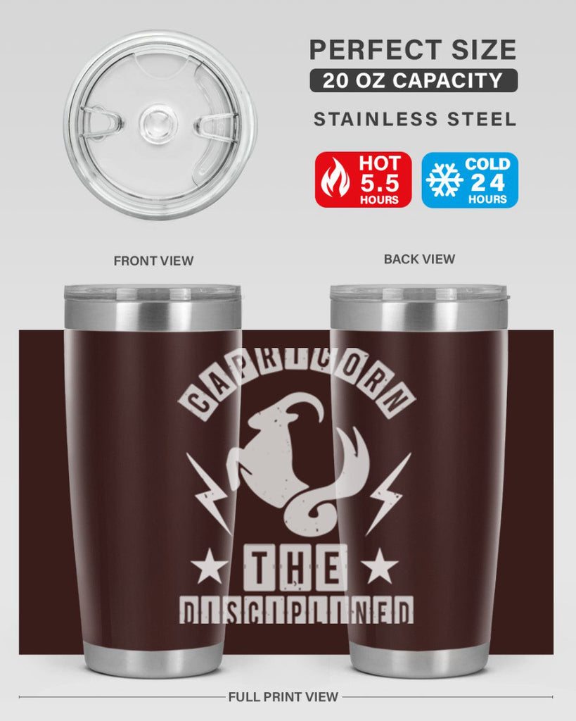 capricorn 183#- zodiac- Tumbler
