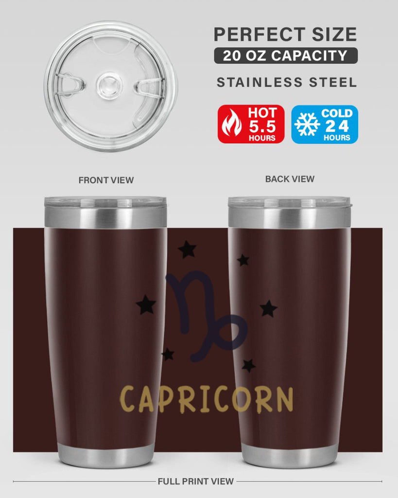 capricorn 206#- zodiac- Tumbler