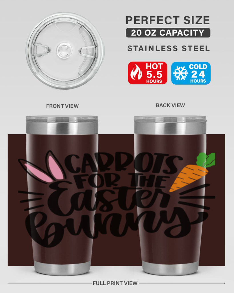 carrots for the easter bunny 66#- easter- Tumbler