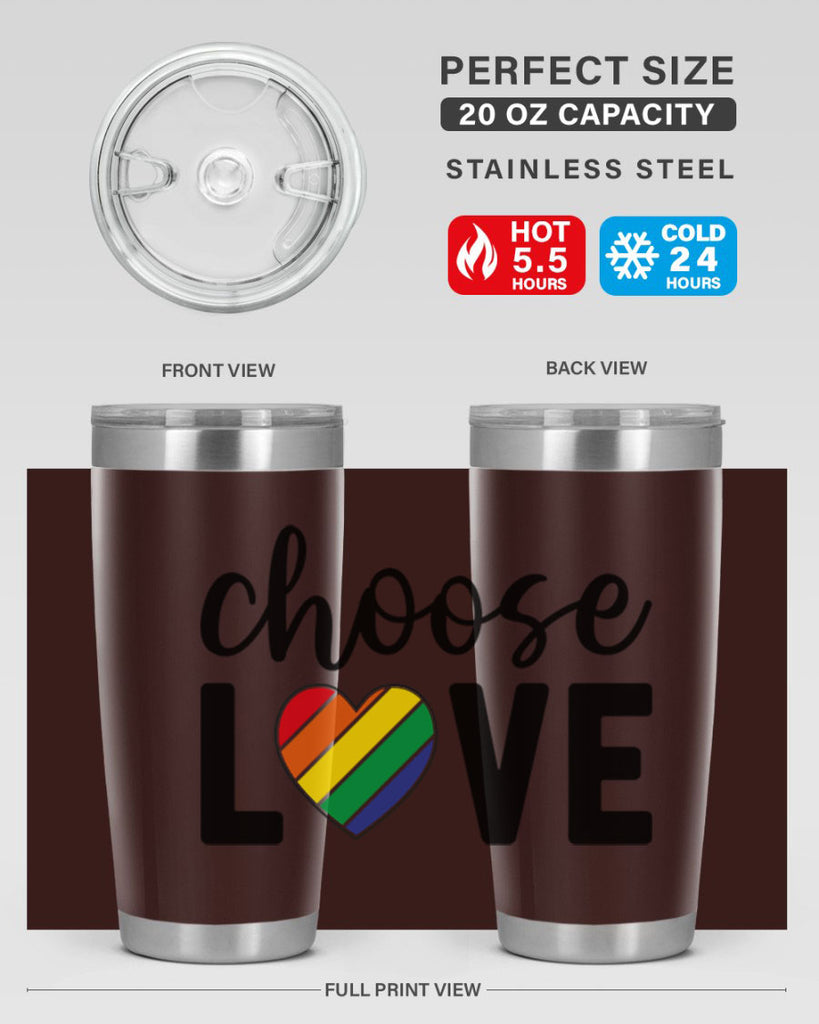 chooselove 150#- lgbt- Tumbler
