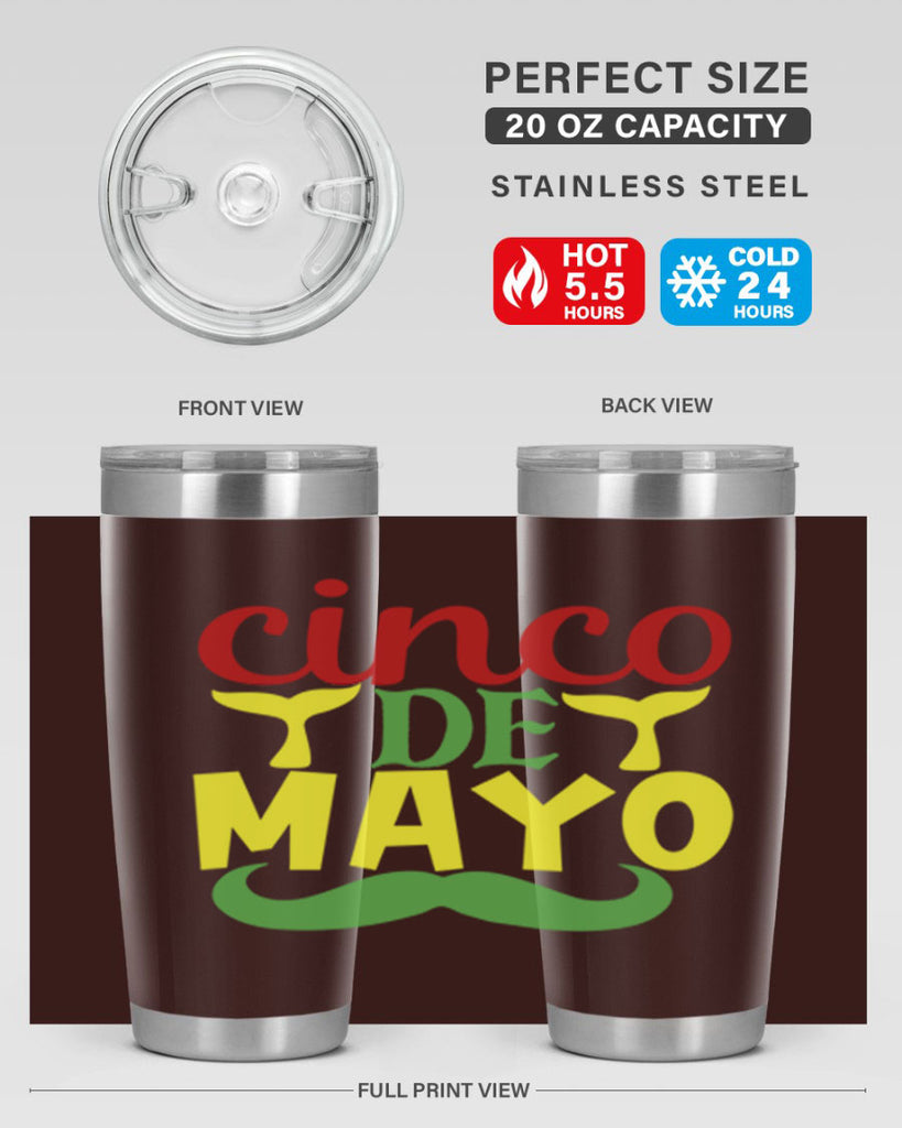 cinco de mayo 4#- cinco de mayo- Tumbler