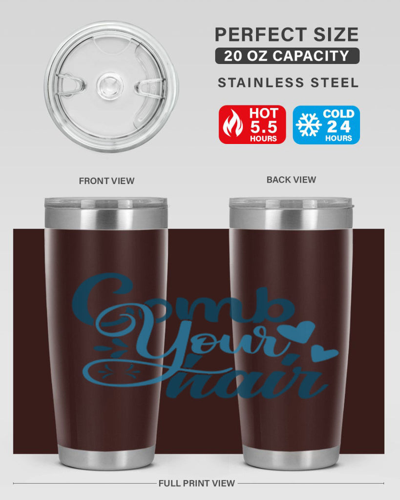 comb your hair 85#- bathroom- Tumbler