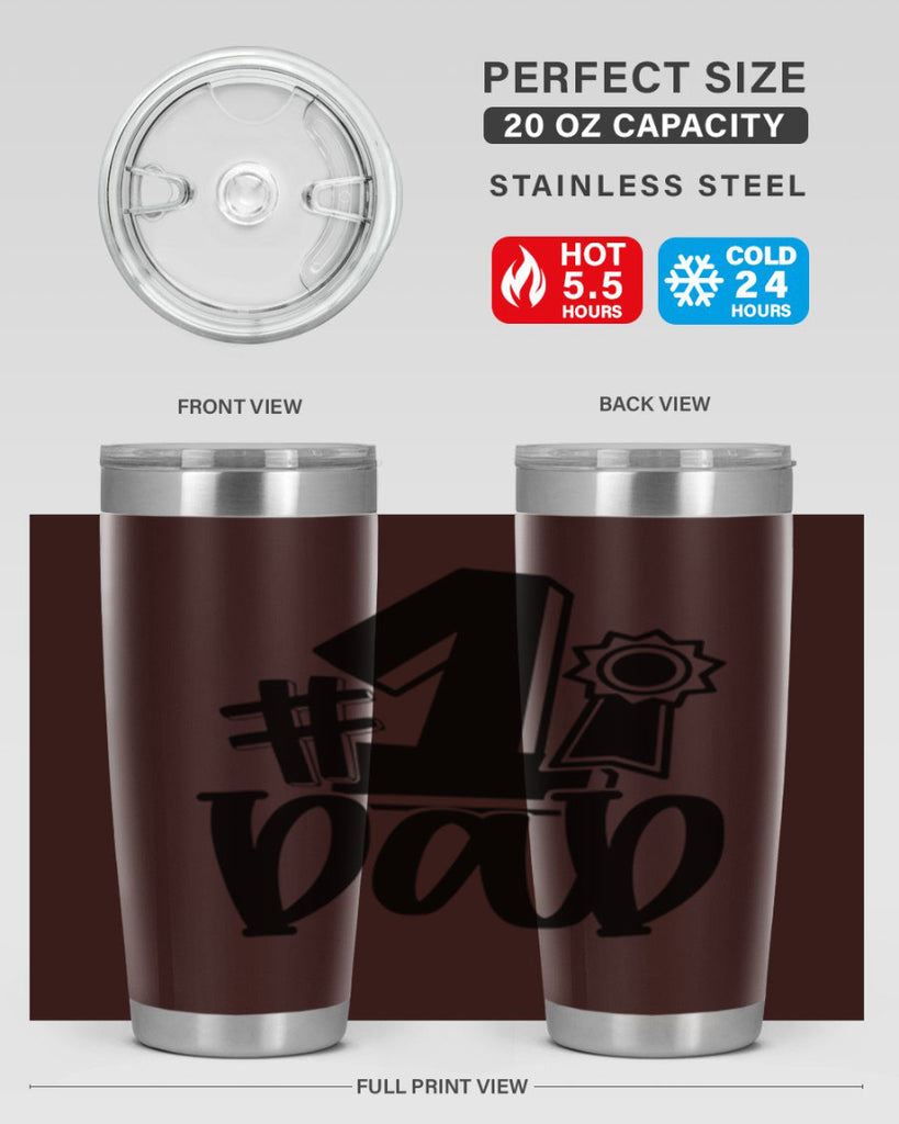 dad 76#- fathers day- Tumbler