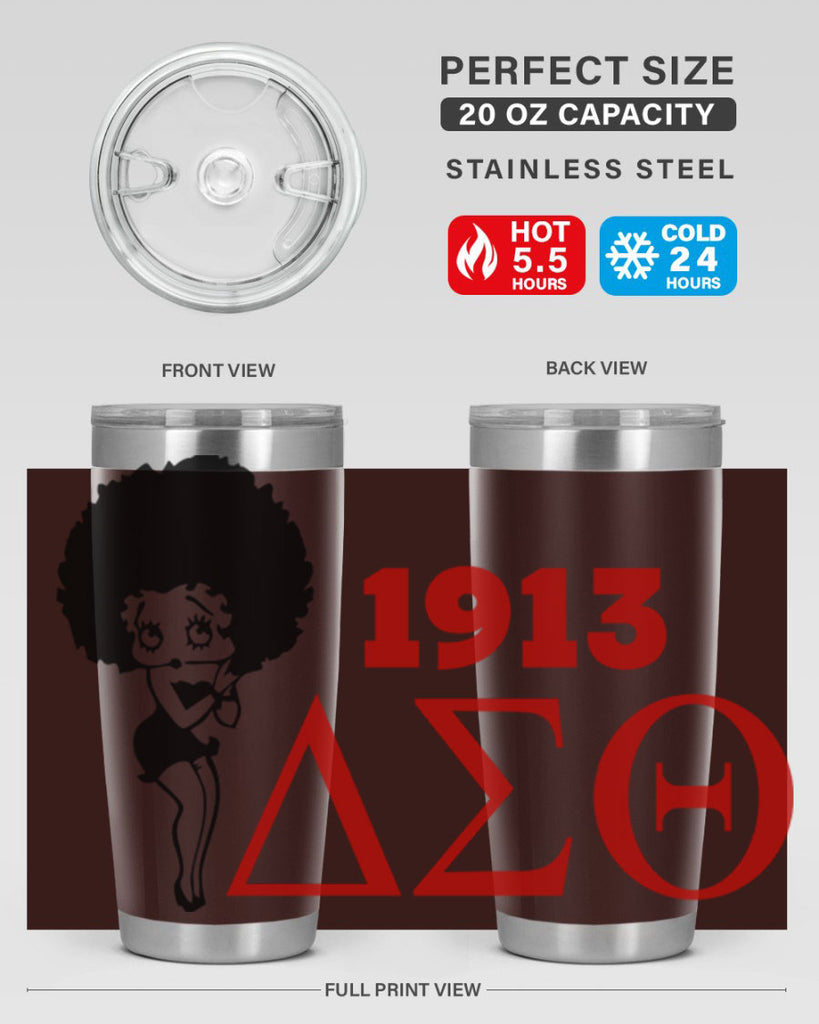 delta sigma theta 4#- black words phrases- Cotton Tank