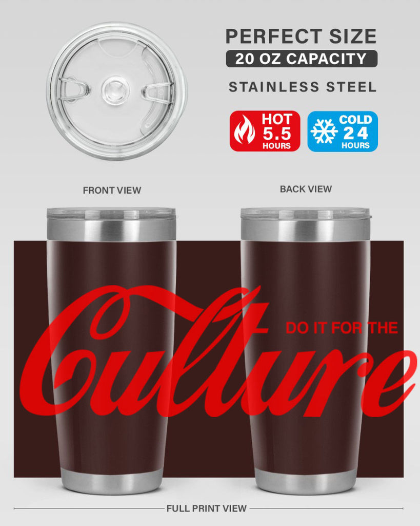 do it for the culture 171#- black words phrases- Cotton Tank