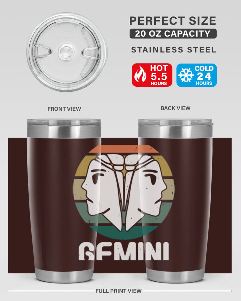 gemini 236#- zodiac- Tumbler