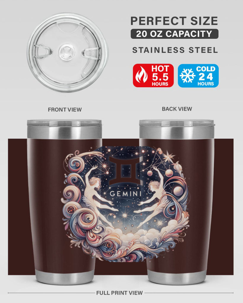 gemini 248#- zodiac- Tumbler