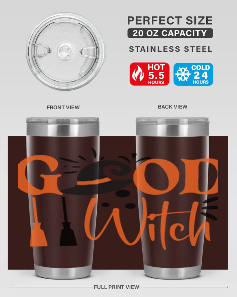 good witch 112#- halloween- Tumbler