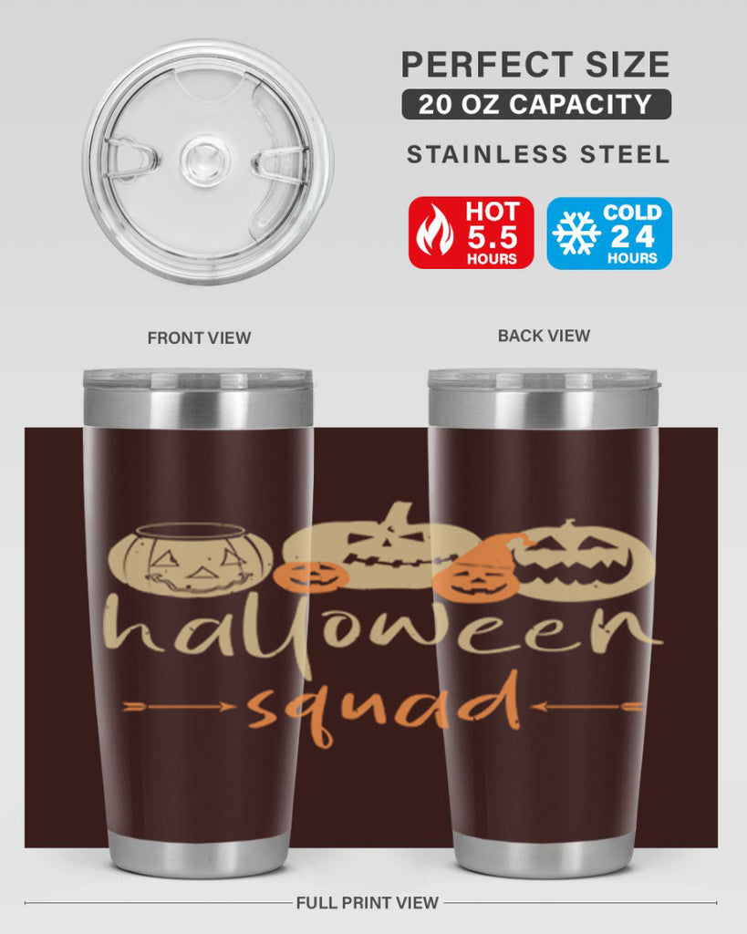 halloween squad 159#- halloween- Tumbler