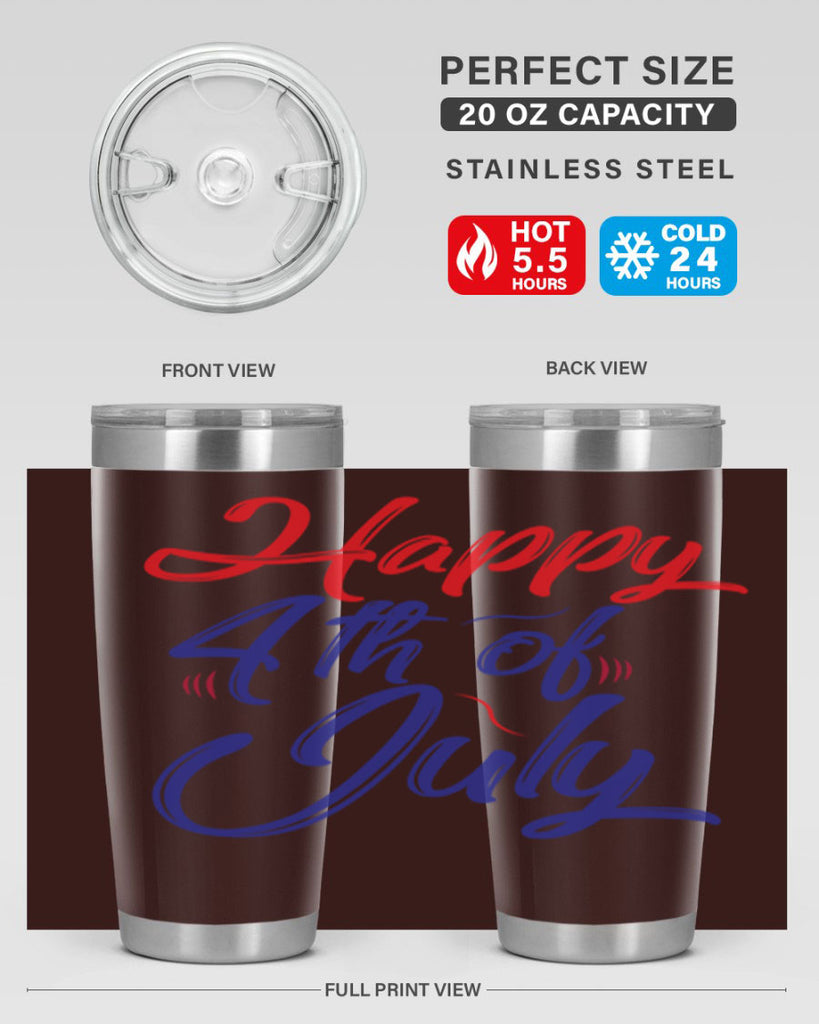 happy th july design Style 99#- Fourt Of July- Tumbler