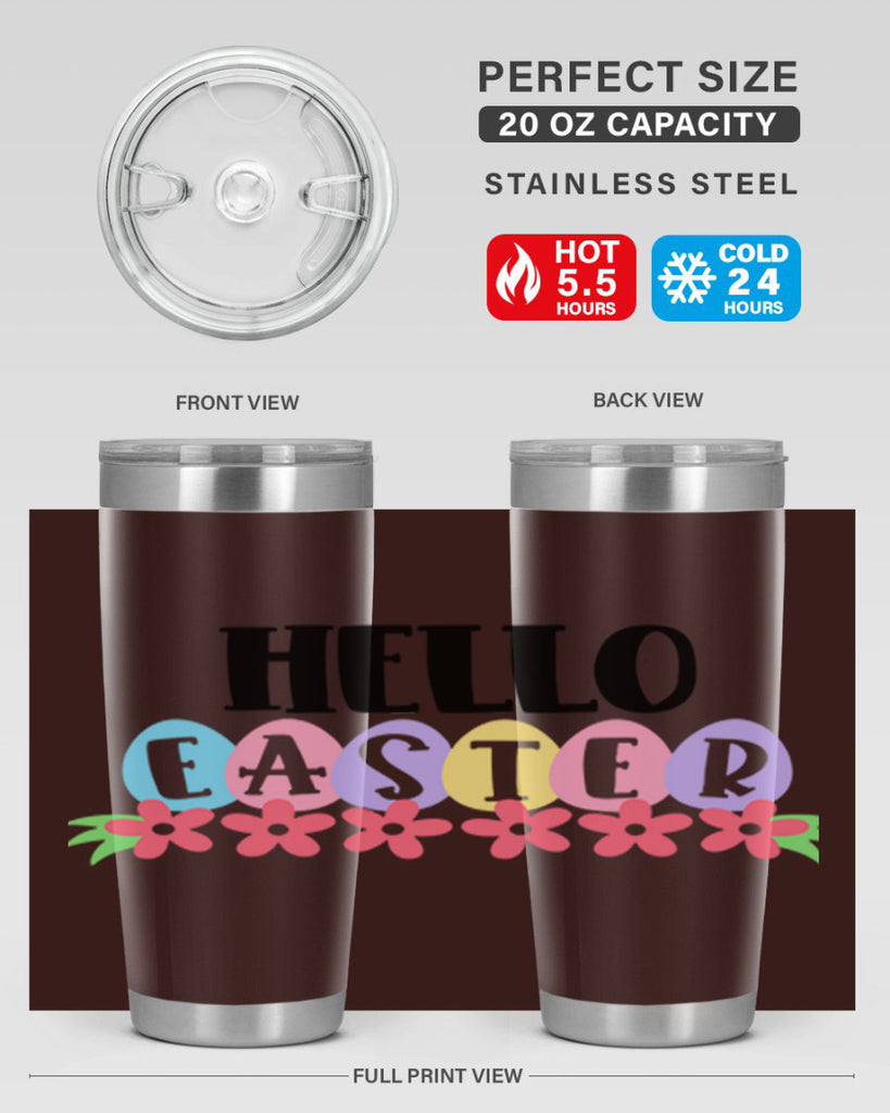 hello easter 31#- easter- Tumbler