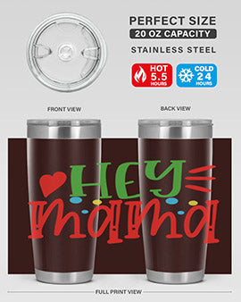 hey mama Style 16#- autism- Tumbler
