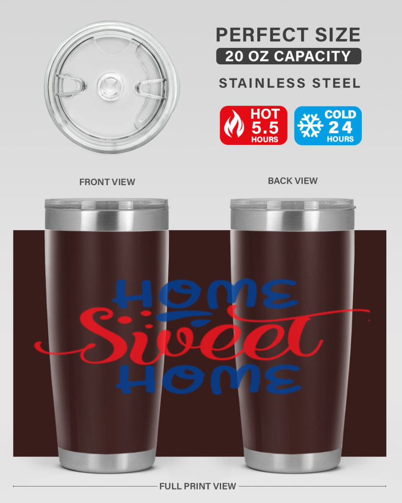 home sweet home 2075#- baseball- Tumbler