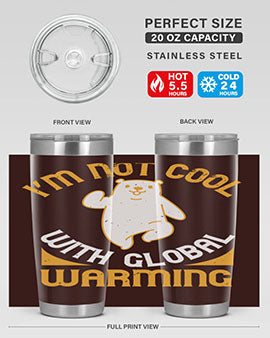 i’m not cool with global warming 18#- Bears- Tumbler