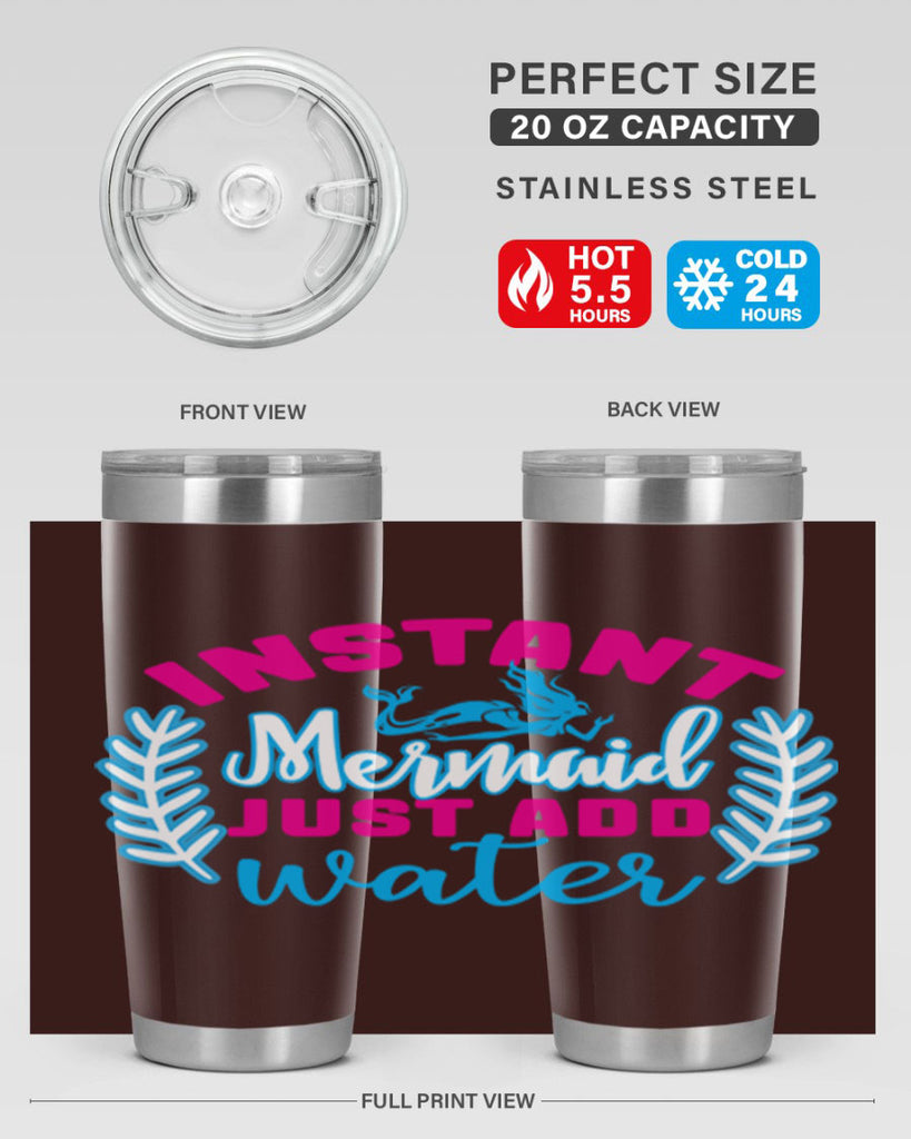 instant mermaid just add water 272#- mermaid- Tumbler