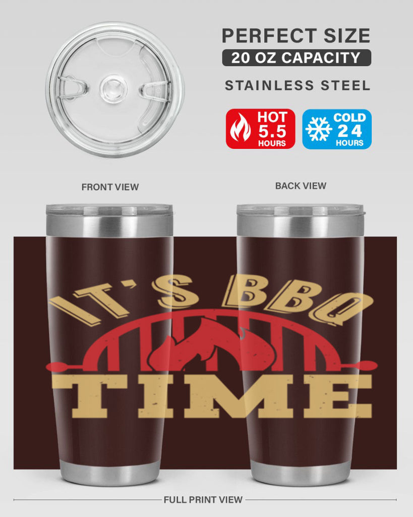 its bbq time 32#- bbq- Tumbler