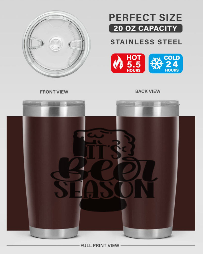 its beer season 30#- beer- Tumbler
