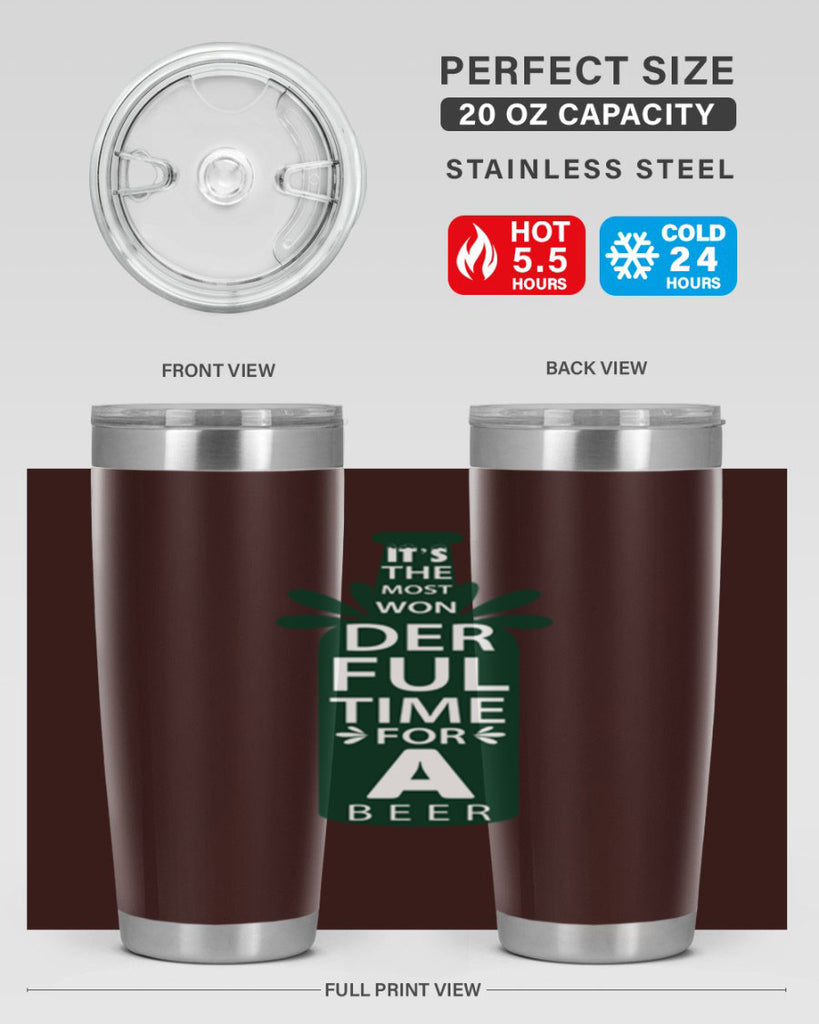 its the most wonderful 66#- beer- Tumbler