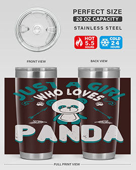 just a girl who loves panda 21#- Bears- Tumbler