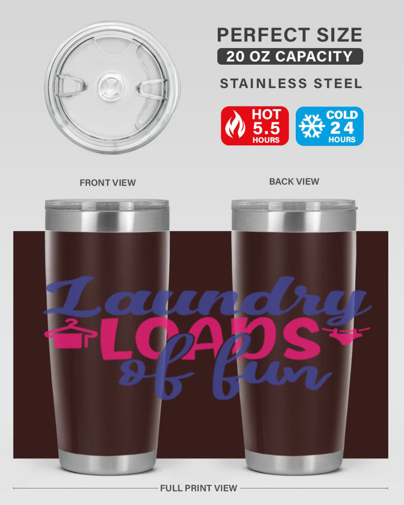laundry loads of fun 8#- laundry- Tumbler