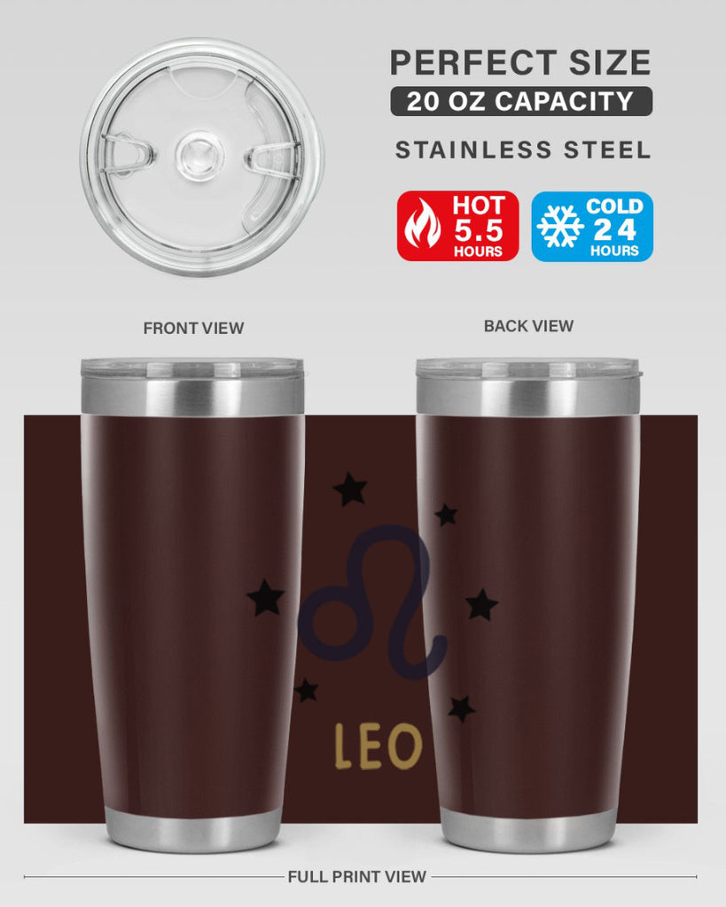 leo 305#- zodiac- Tumbler