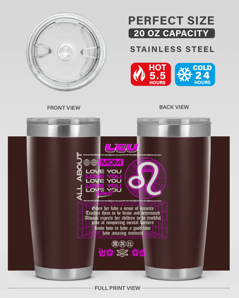leo 308#- zodiac- Tumbler