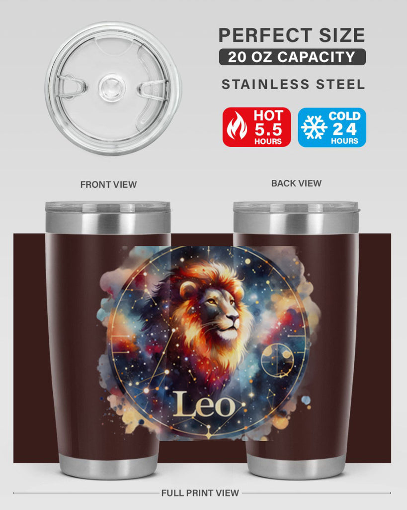 leo 312#- zodiac- Tumbler