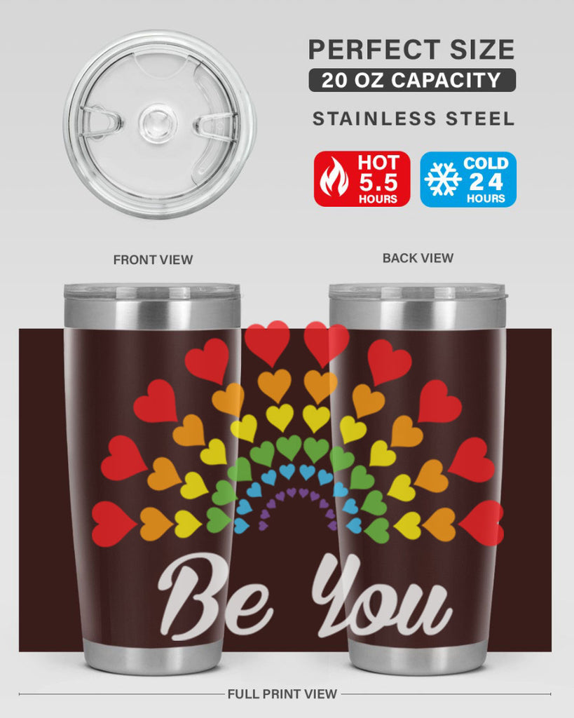 lgbtq be you rainbow heart lgbt 90#- lgbt- Tumbler