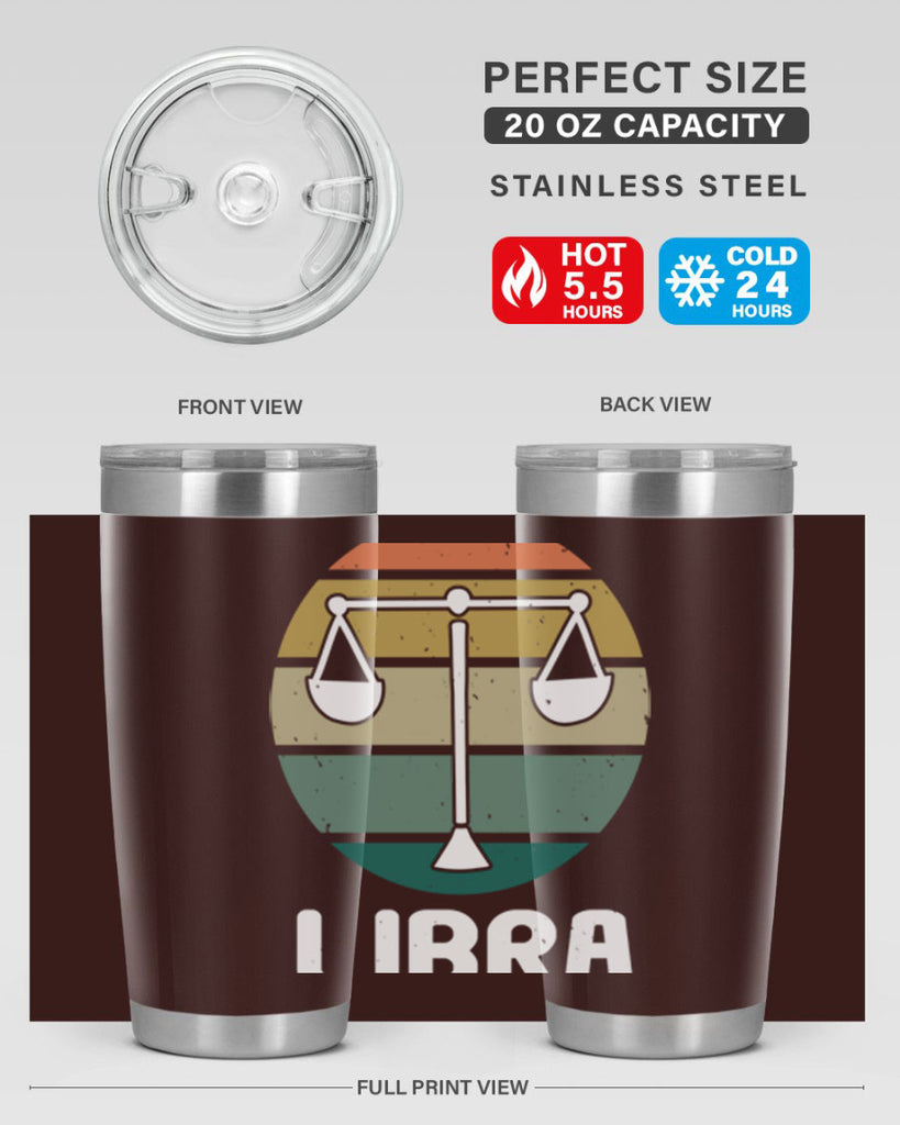 libra 337#- zodiac- Tumbler