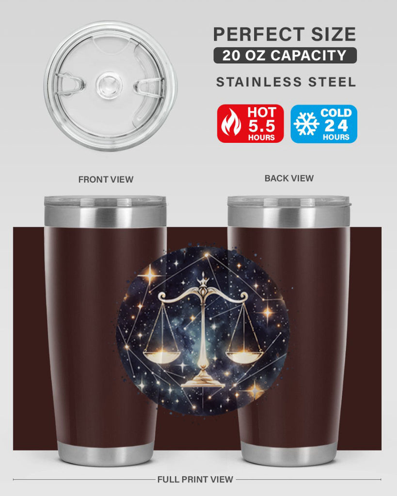 libra 340#- zodiac- Tumbler