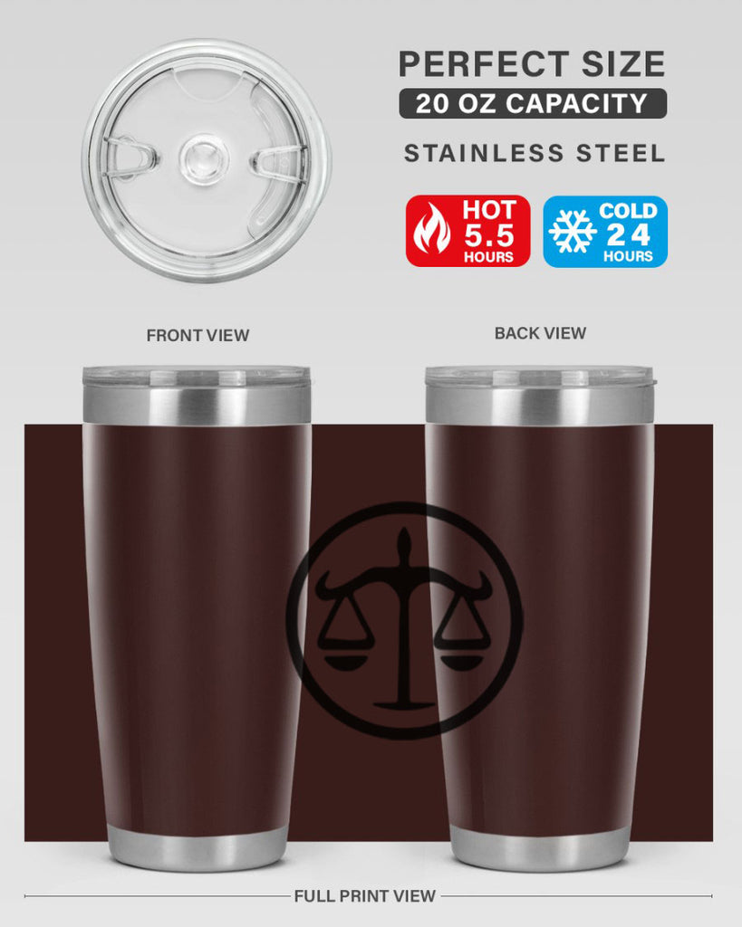 libra 344#- zodiac- Tumbler
