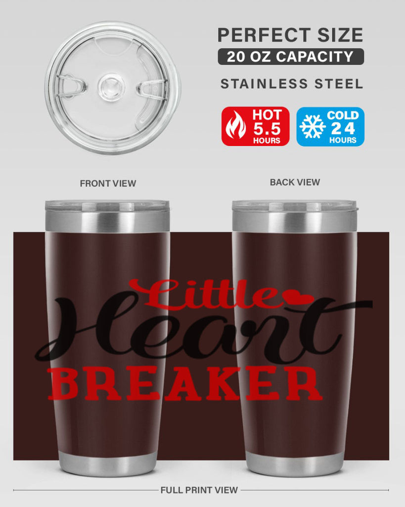 little heart breaker 76#- valentines day- Tumbler