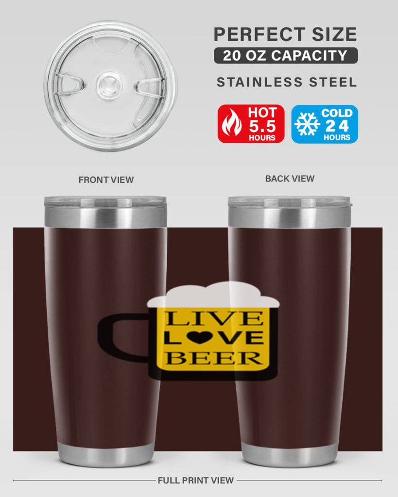 live love beer 63#- beer- Tumbler