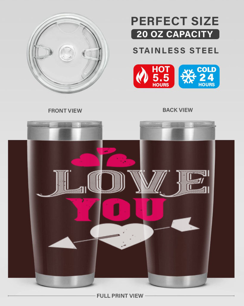 love you 42#- valentines day- Tumbler
