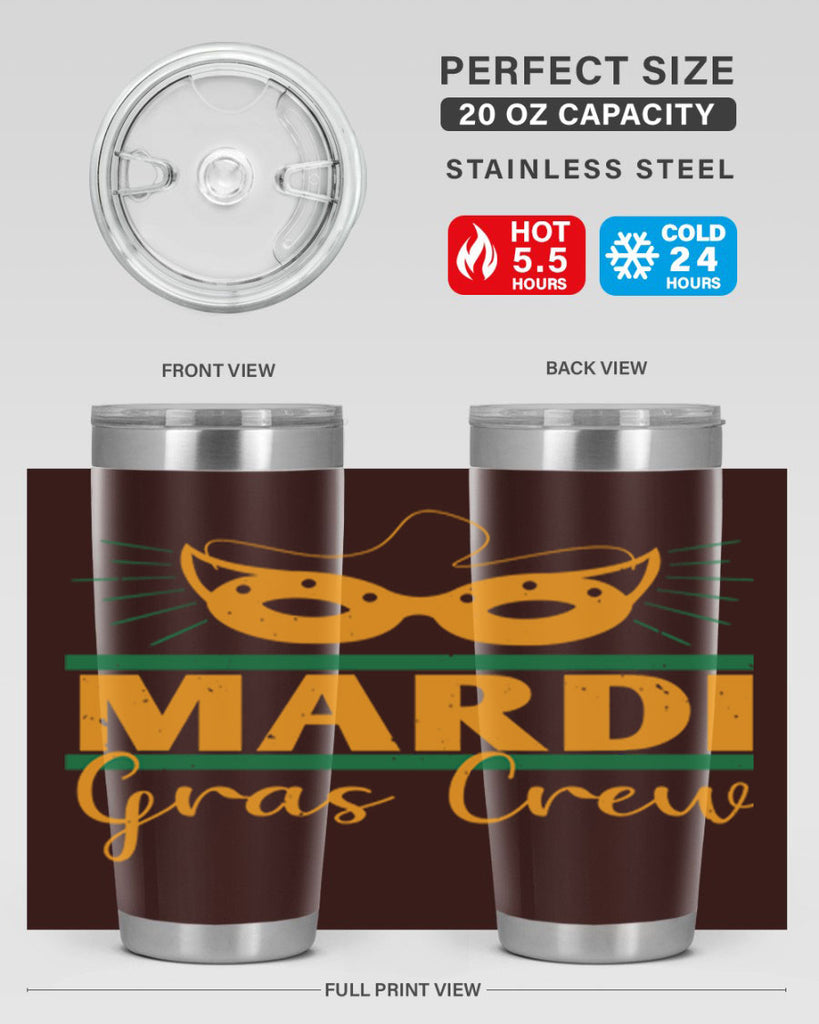 mardi gras crew 48#- mardi gras- Tumbler