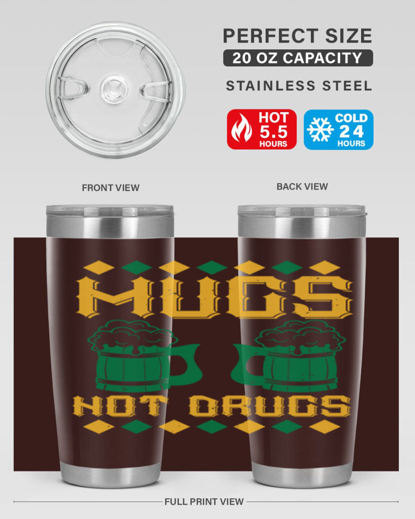 mugs not drugs 59#- beer- Tumbler