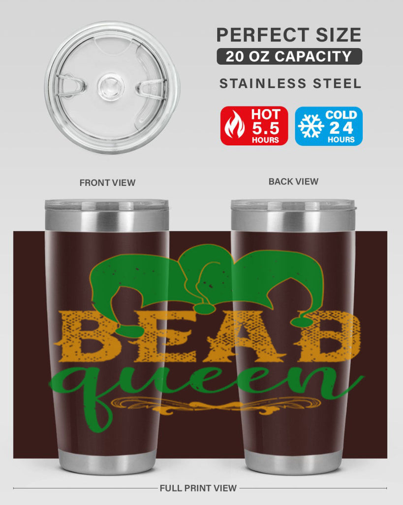 new orleans new me 42#- mardi gras- Tumbler