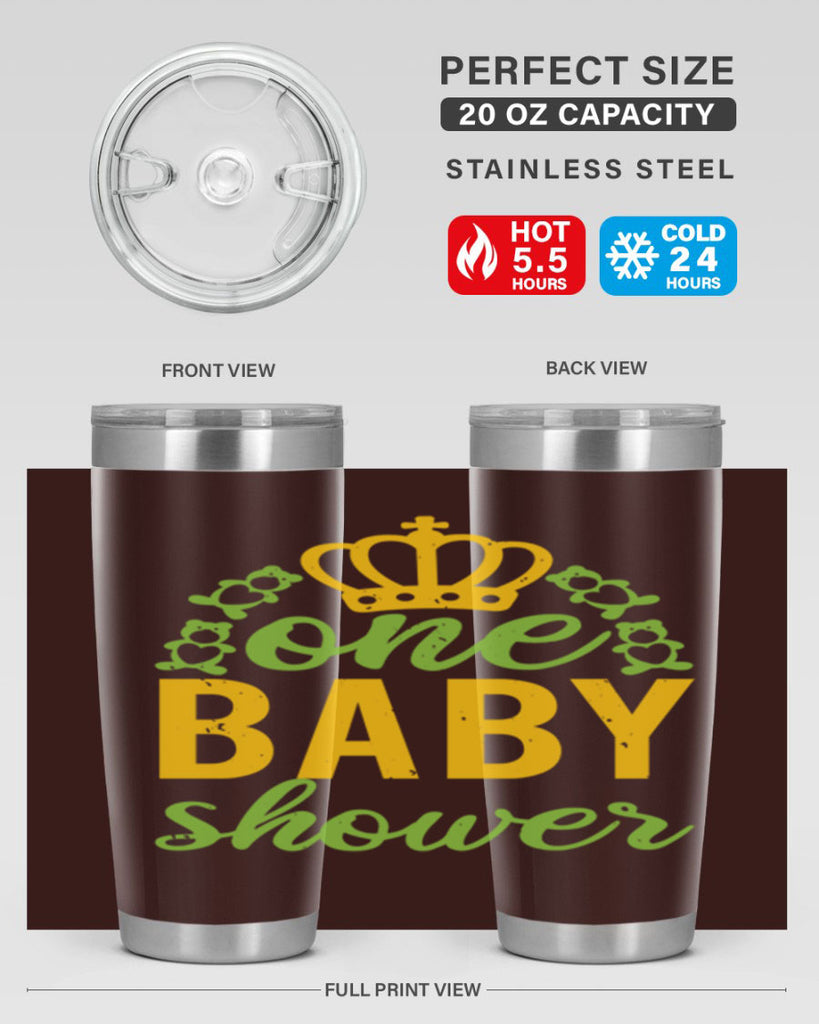 one baby shower Style 25#- baby shower- tumbler