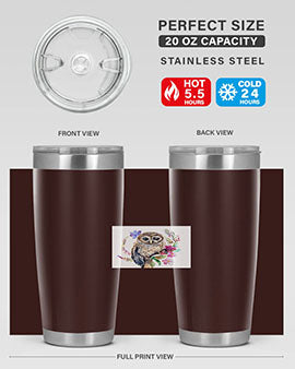 owl 12#- owl- Tumblers
