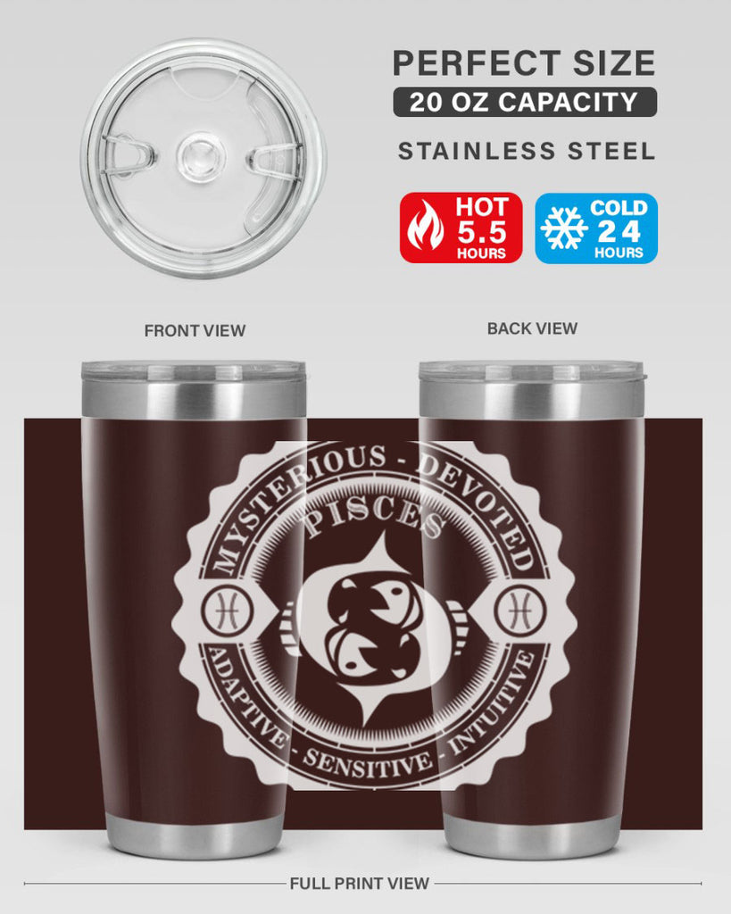 pisces 50#- zodiac- Tumbler