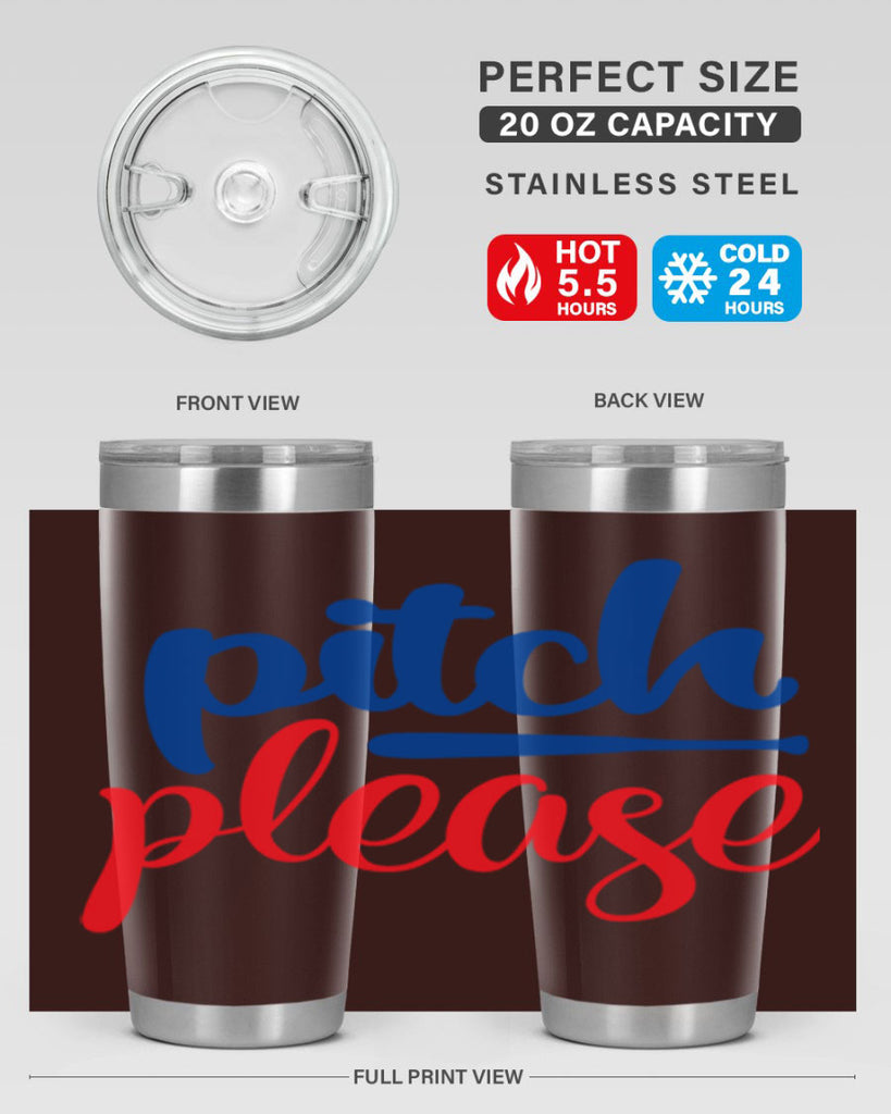 pitch please 2048#- baseball- Tumbler
