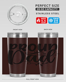 proud dad Style 37#- autism- Tumbler